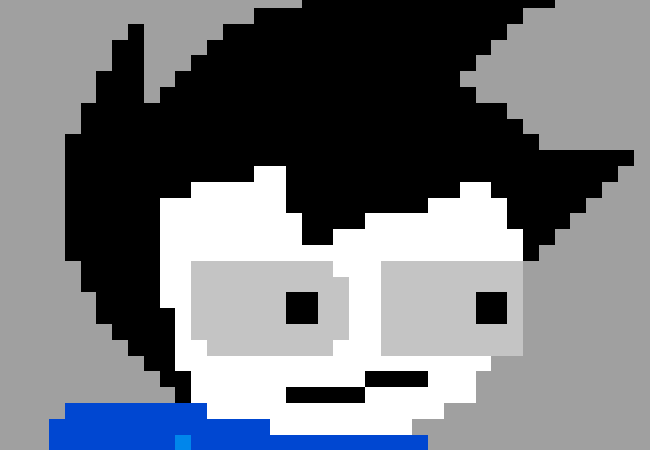 John Egbert making a face